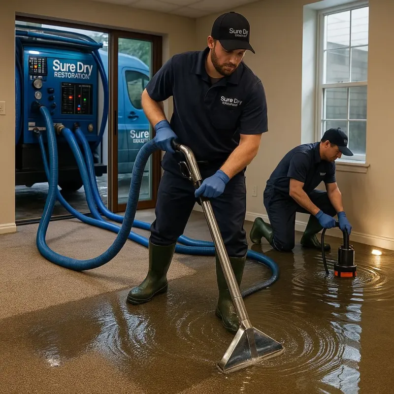 Water Extraction and Removal process in Leesburg, VA